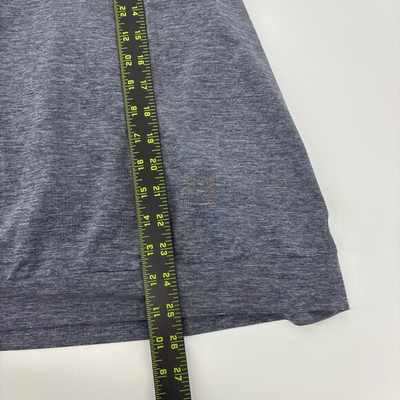 Nike Dri Fit Activewear Tank Top Built In Sports Bra Gray Blue Womens Size XL - Picture 7 of 7